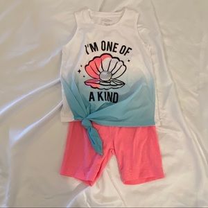 Girl’s Tank Top / Short Set - Size 5